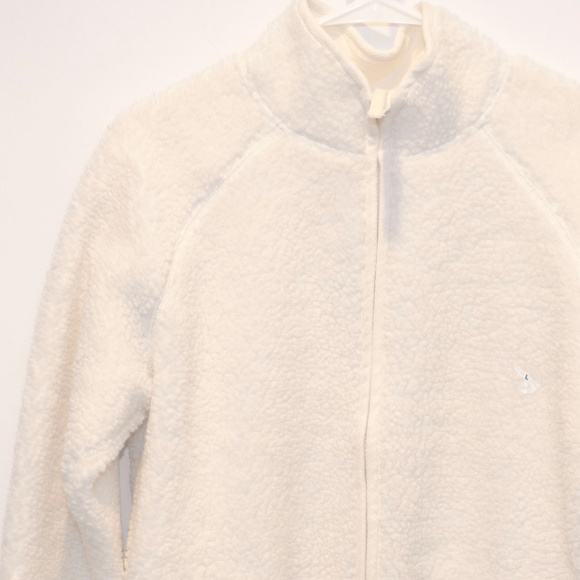 NWOT Old Navy Sherpa Off White/Cream Jacket - Picture 8 of 8